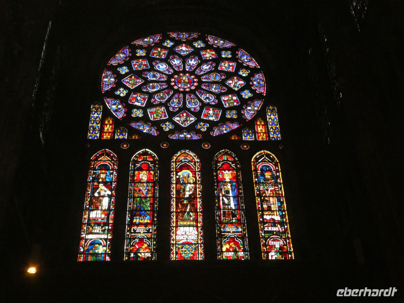 mittelalterliche Kirchenfenster