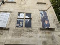 Avignon  - Großes Theater an der Wand....
