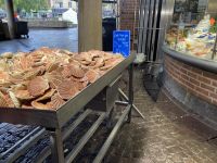 Für Fisch- und Meeresfrüchtefreunde ein Fest: Markt in Rouen