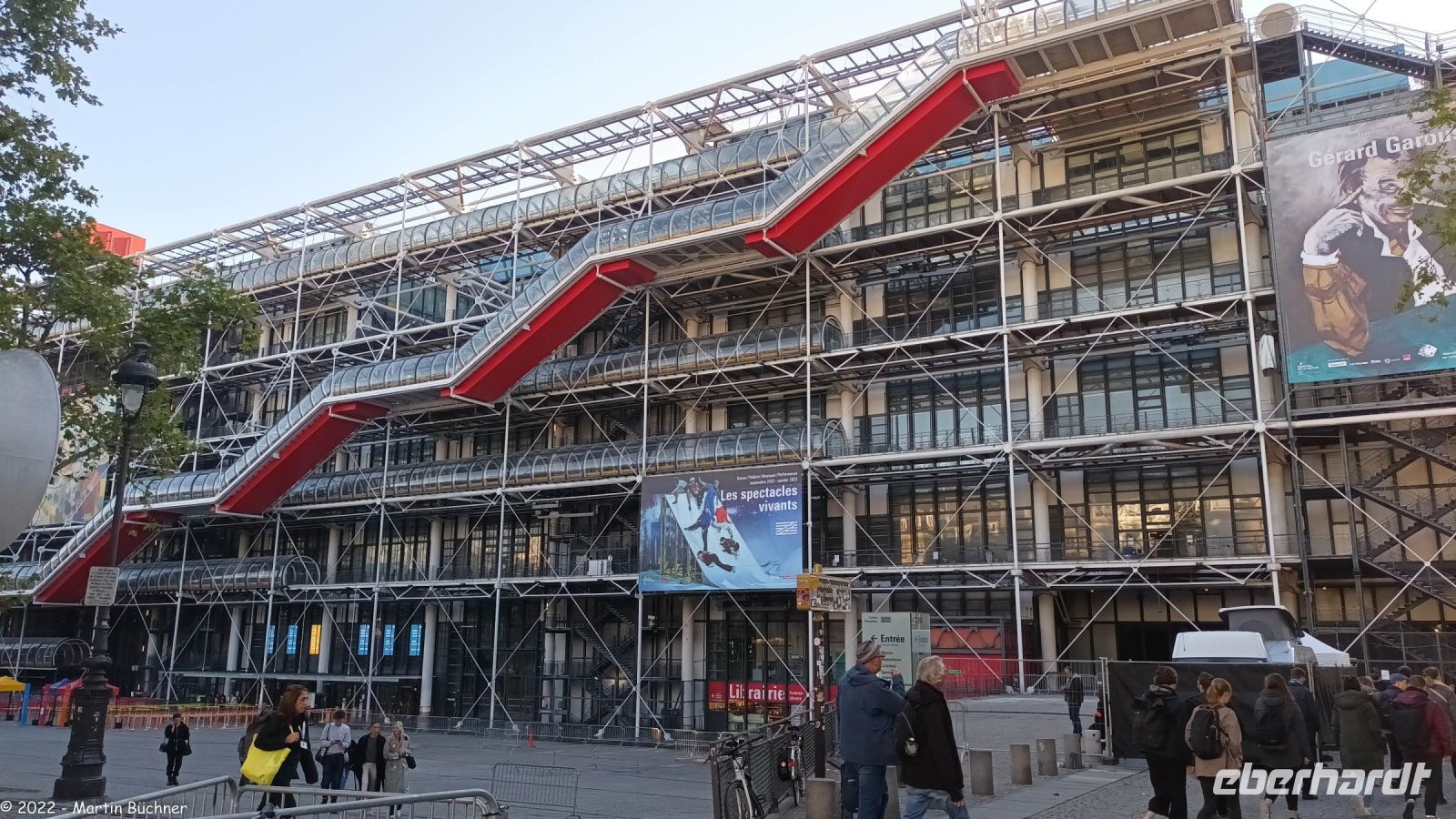 Spaziergang im Marais-Viertel - Centre Georges Pompidou