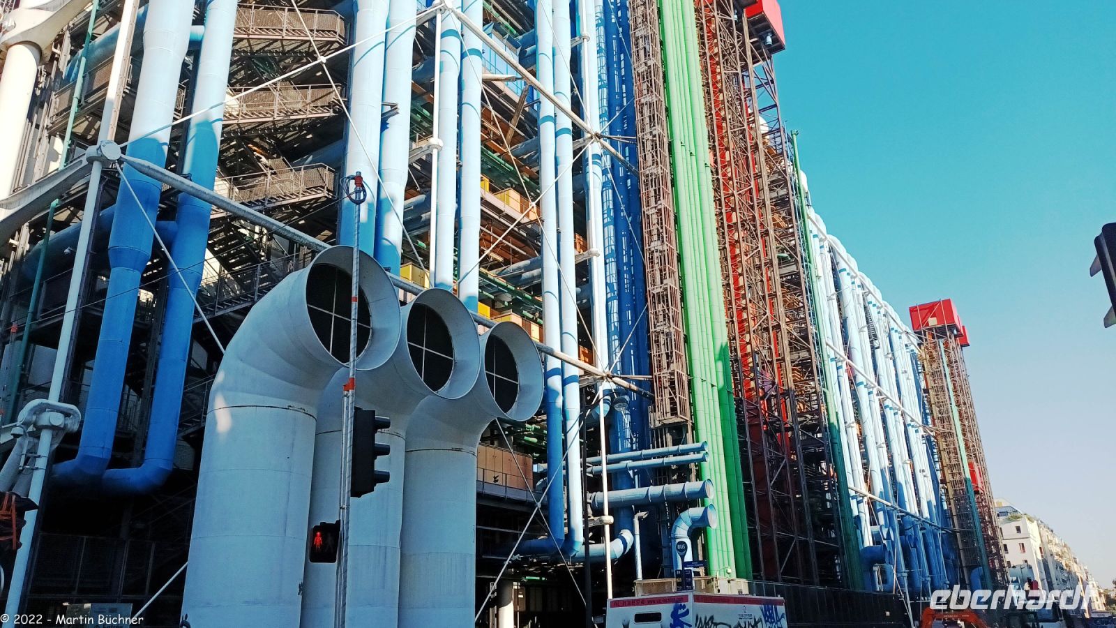 Spaziergang im Marais-Viertel - Centre Georges Pompidou