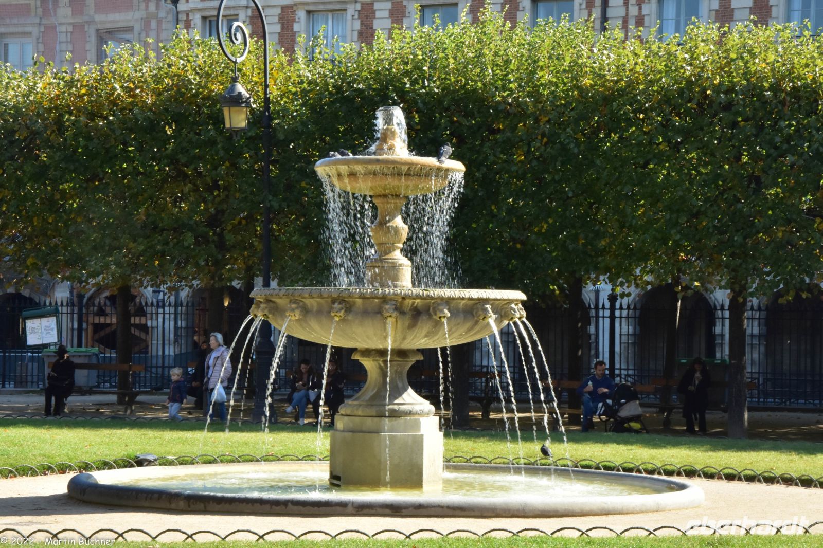 Spaziergang im Marais-Viertel - Place des Vosges