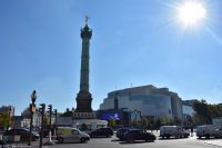 Spaziergang im Marais-Viertel - Place de la Bastille