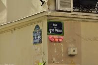 Spaziergang im Montmartre - Viertel - Streetart