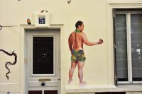 Spaziergang im Montmartre - Viertel - Streetart