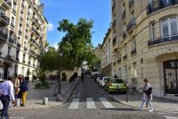 Spaziergang im Montmartre-Viertel