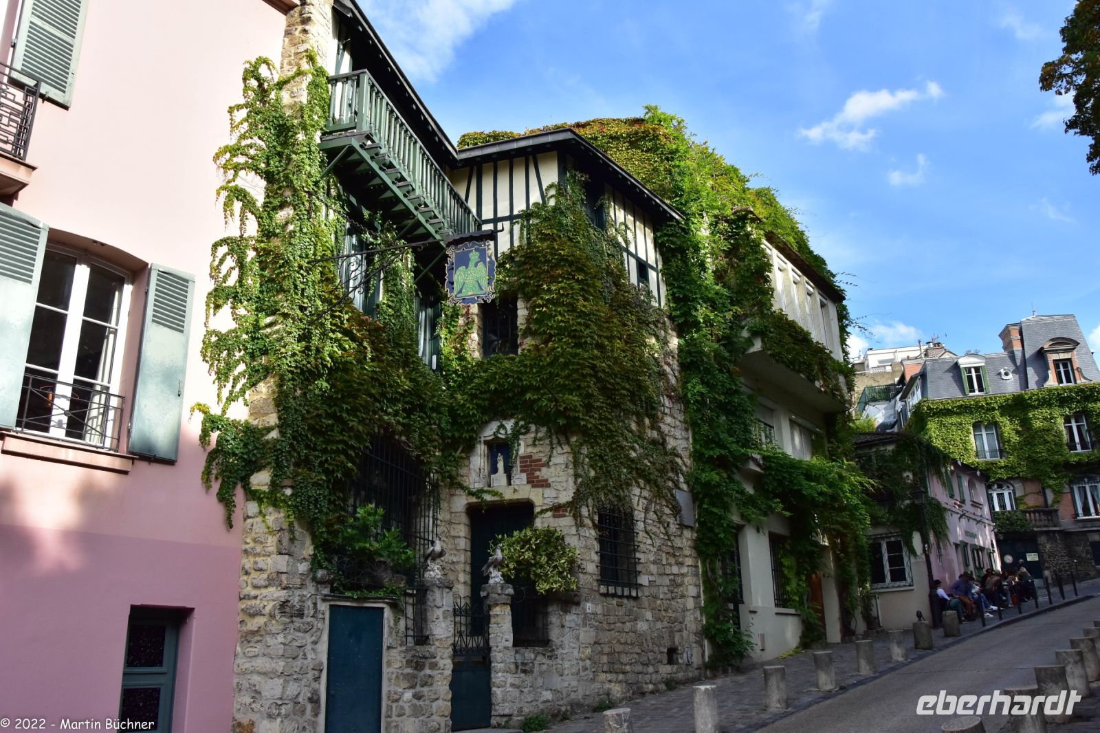 Spaziergang im Montmartre-Viertel