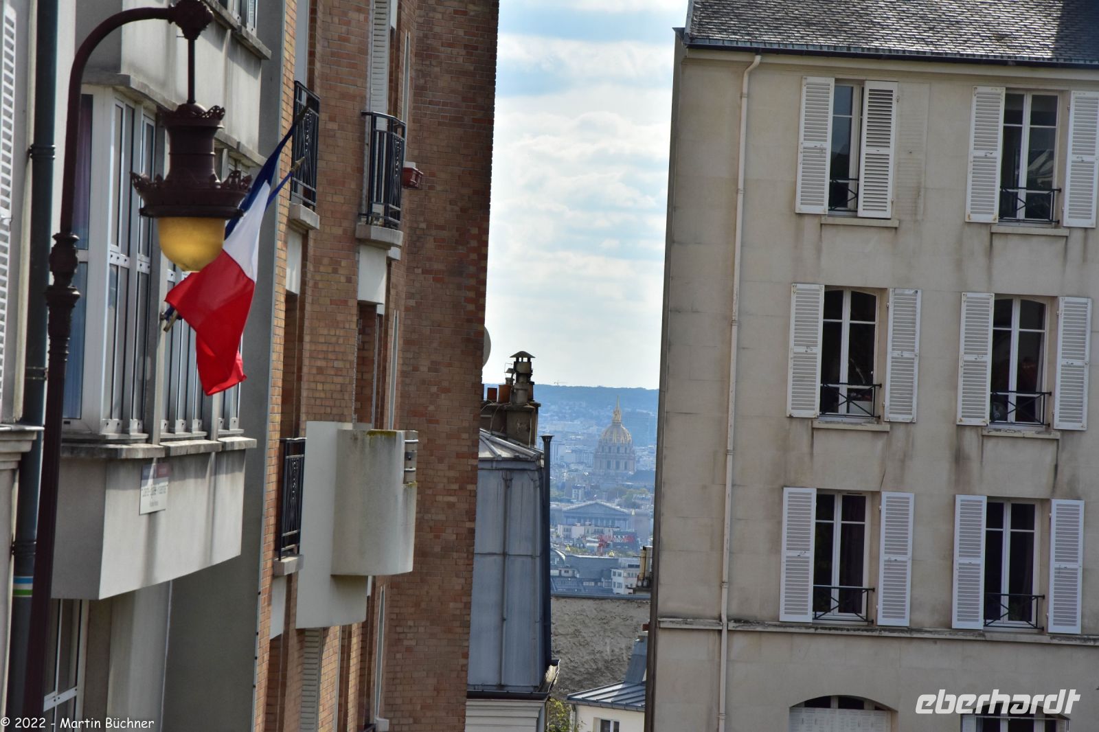 Spaziergang im Montmartre-Viertel 