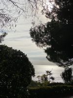 Blick vom Parcours Princess Grace auf das Mittelmeer .JPEG