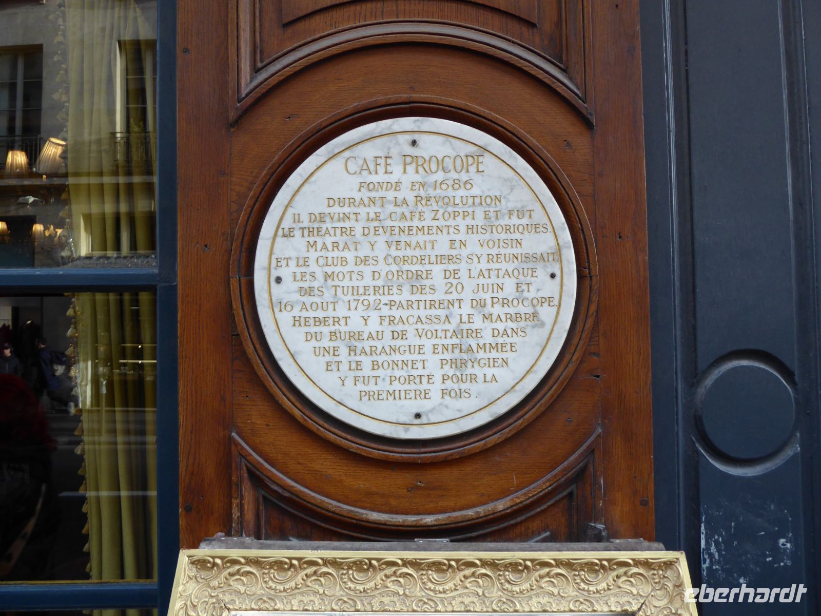 Tag 1 29.12.2022 Paris Silvesterreise, Restaurant Le Procope