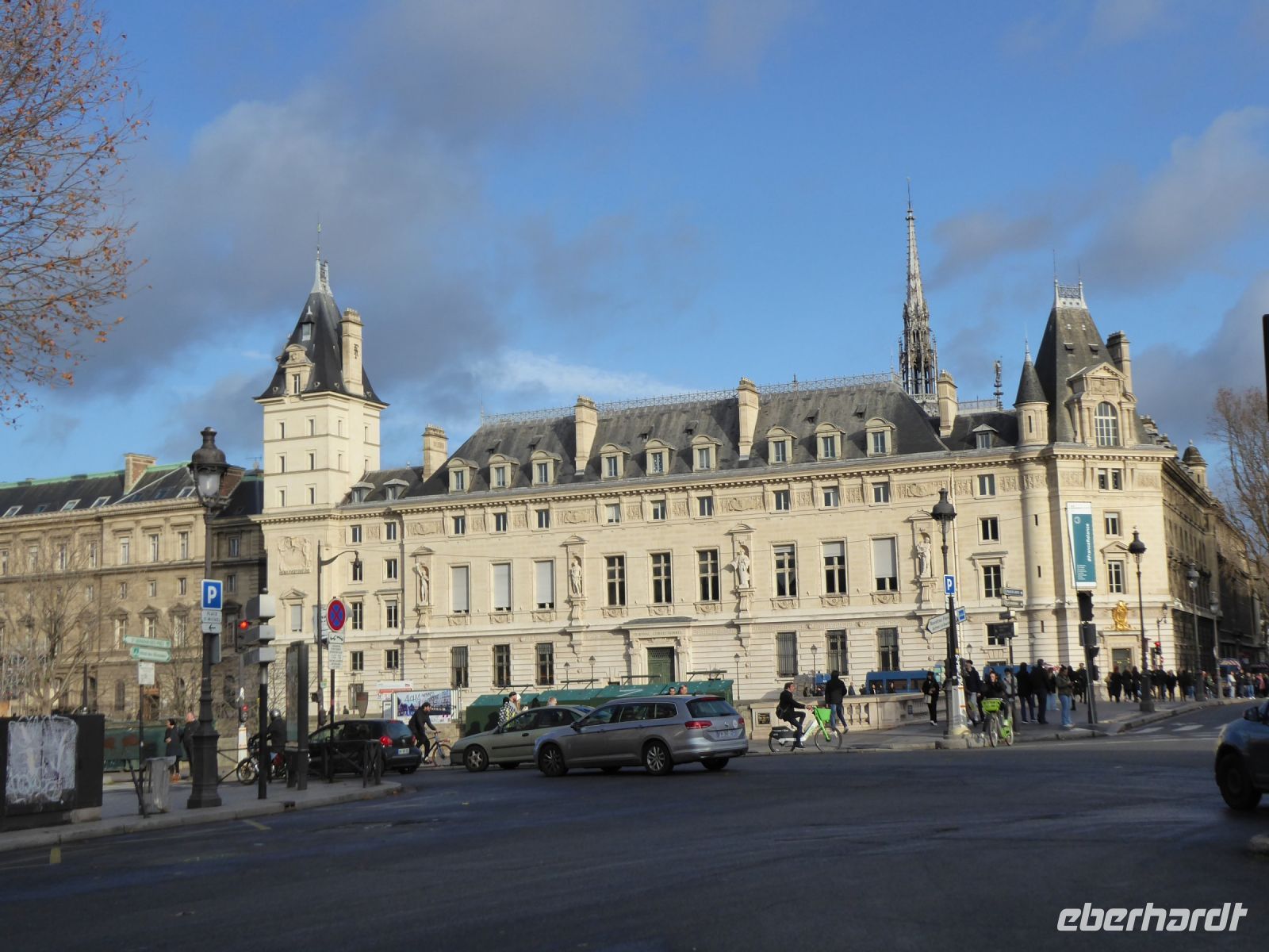 Tag 1 29.12.2022 Paris Silvesterreise, Palais de Justice