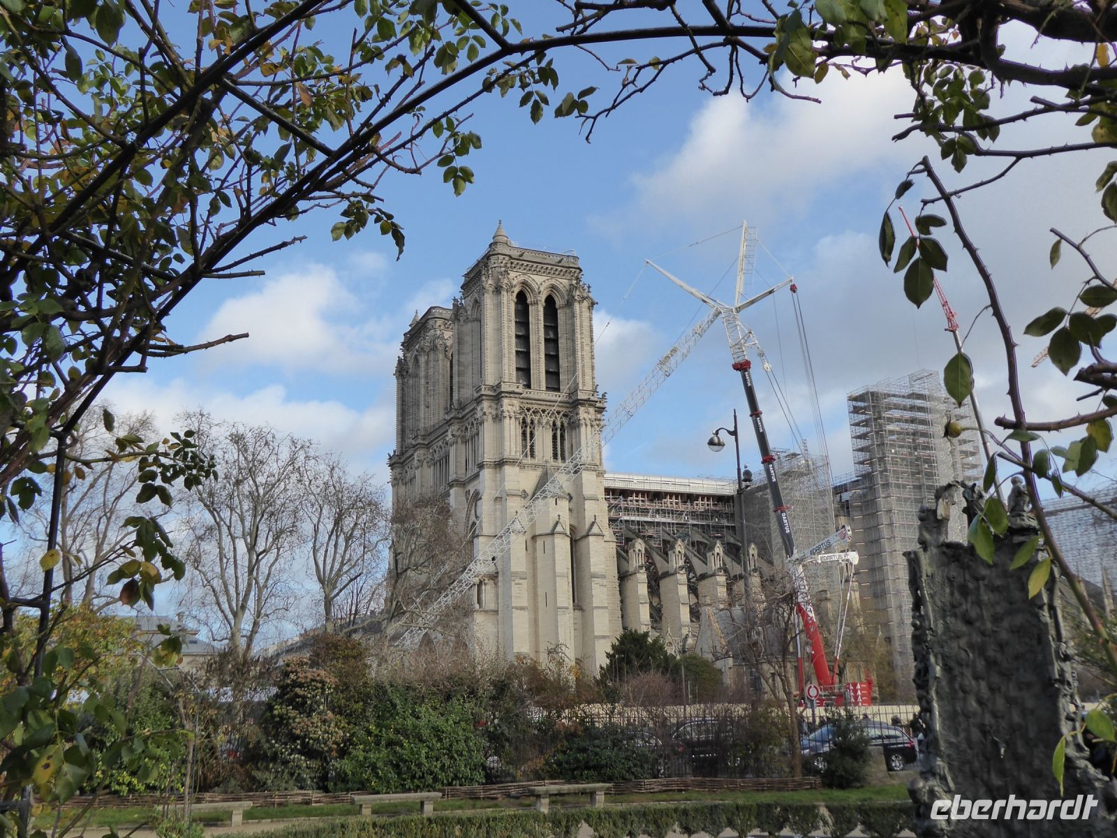 Tag 1 29.12.2022 Paris Silvesterreise, Nôtre Dame