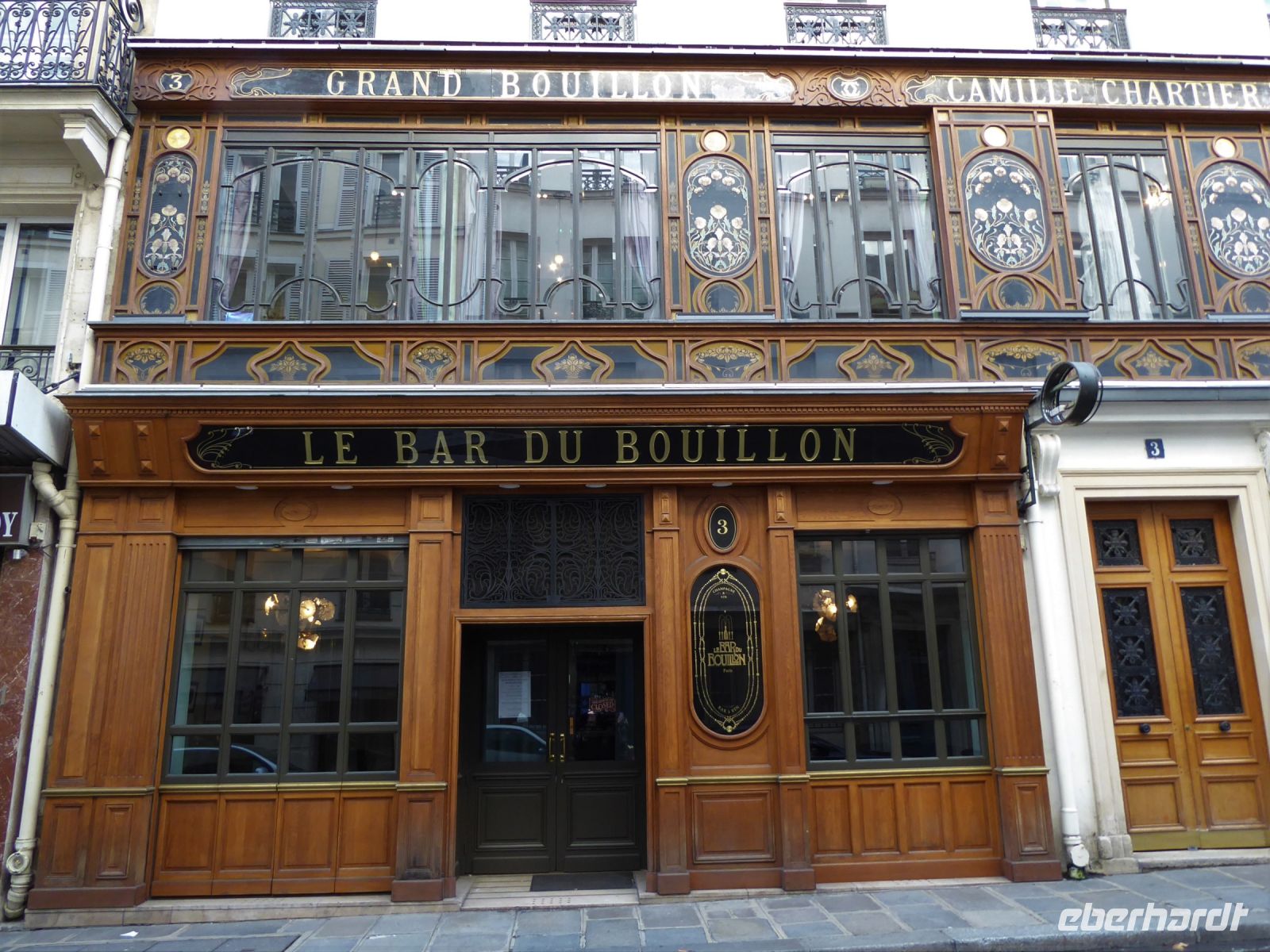 Tag 1 29.12.2022 Paris Silvesterreise, Restaurant von 1906