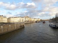 Tag 1 29.12.2022 Paris Silvesterreise, Spaziergang über die Seine