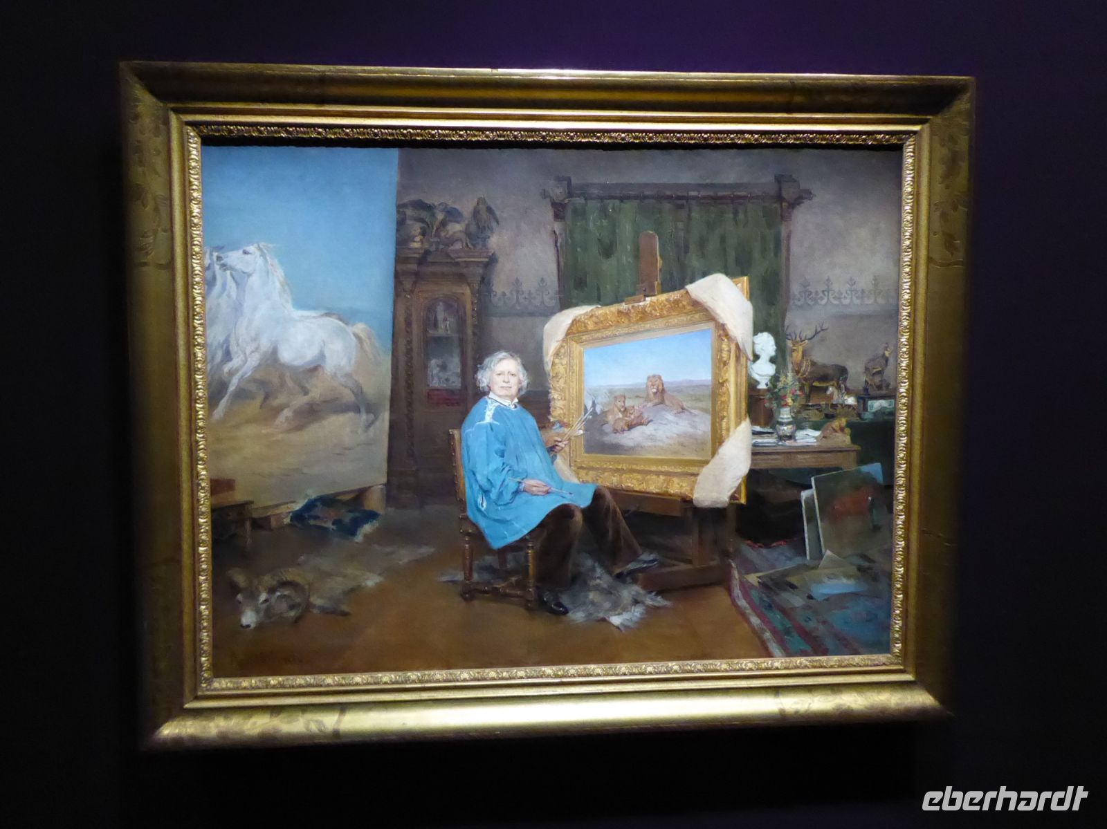 Tag 2 30.12.2022 Paris Silvesterreise, Rosa Bonheur Ausstellung