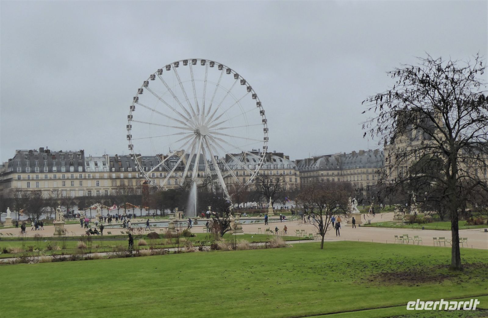 Tag 2 30.12.2022 Paris Silvesterreise, Jardins des Tuileries