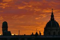 Tag 3 31.12.2022 Paris Silvester Blick aus dem Hotelfenster am frühen Morgen
