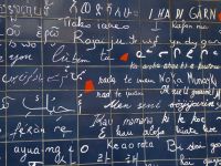 Tag 3 31.12.2022 Silvesterreise Paris, La mur je t´aime