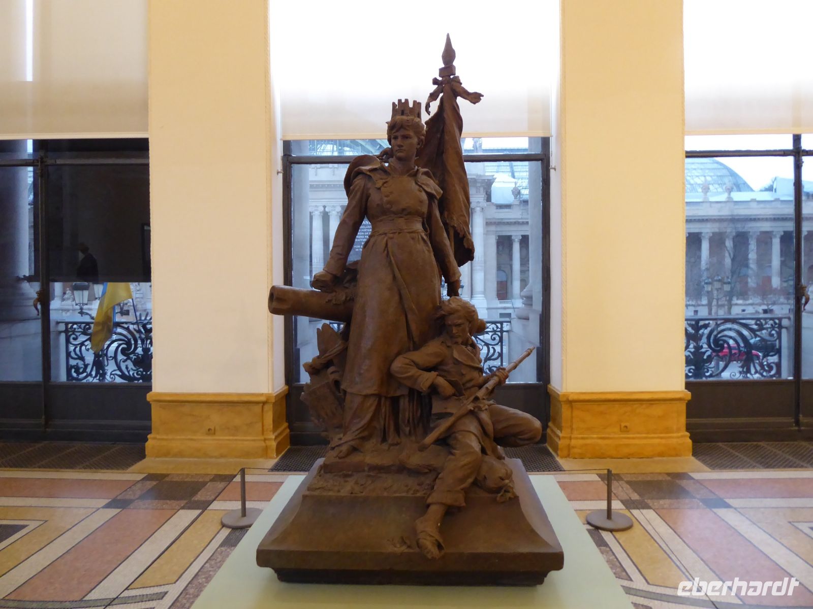 Tag 3 31.12.2022 Silvesterreise Paris, La Défense, Louis-Ernest Barrias.