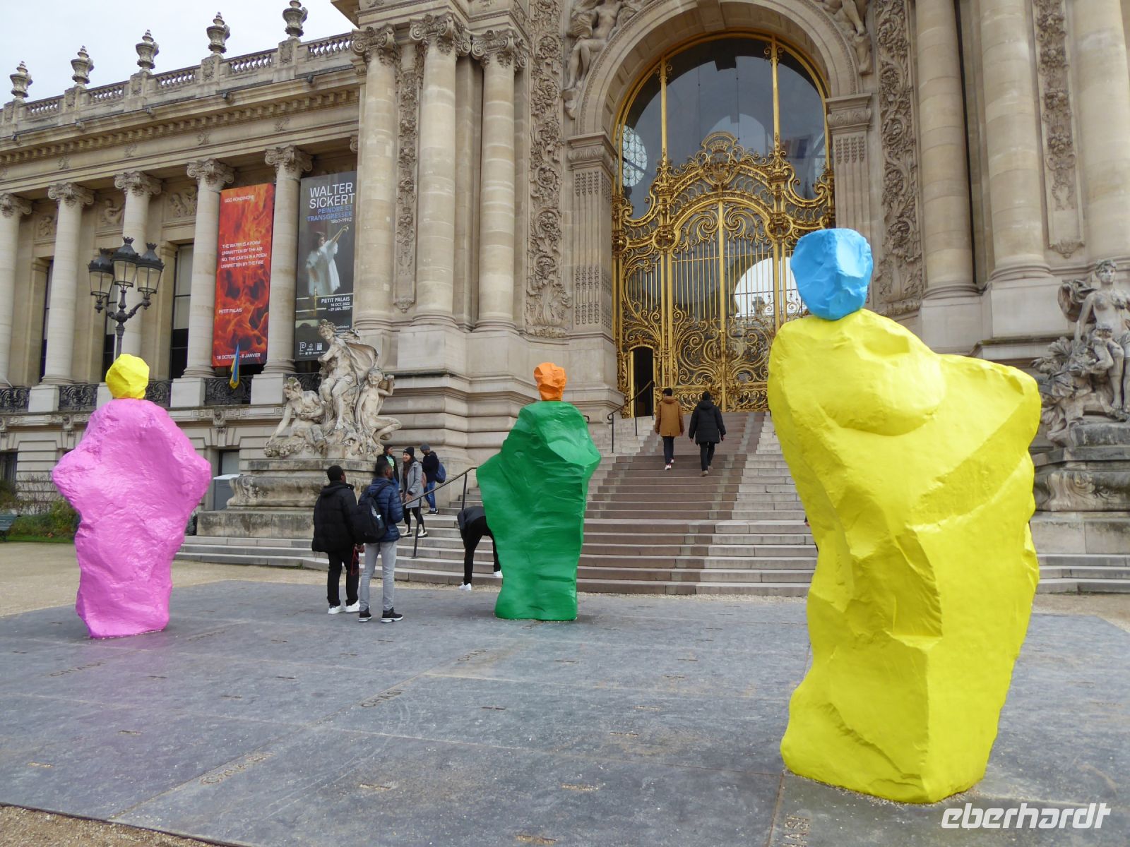 Tag 3 31.12.2022 Silvesterreise Paris, Vor dem Petit Palais