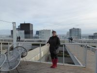 Tag 3 31.12.2022 Silvesterreise Paris, Reiseleiterin Gabriele, auf 100 Metern über Paris