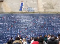 Tag 3 31.12.2022 Silvesterreise Paris, Le Mur je t´aime
