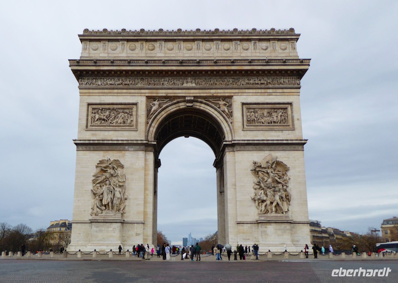 Tag 4 01.01.2023 Paris Silvesterreise, Arc de Triomphe