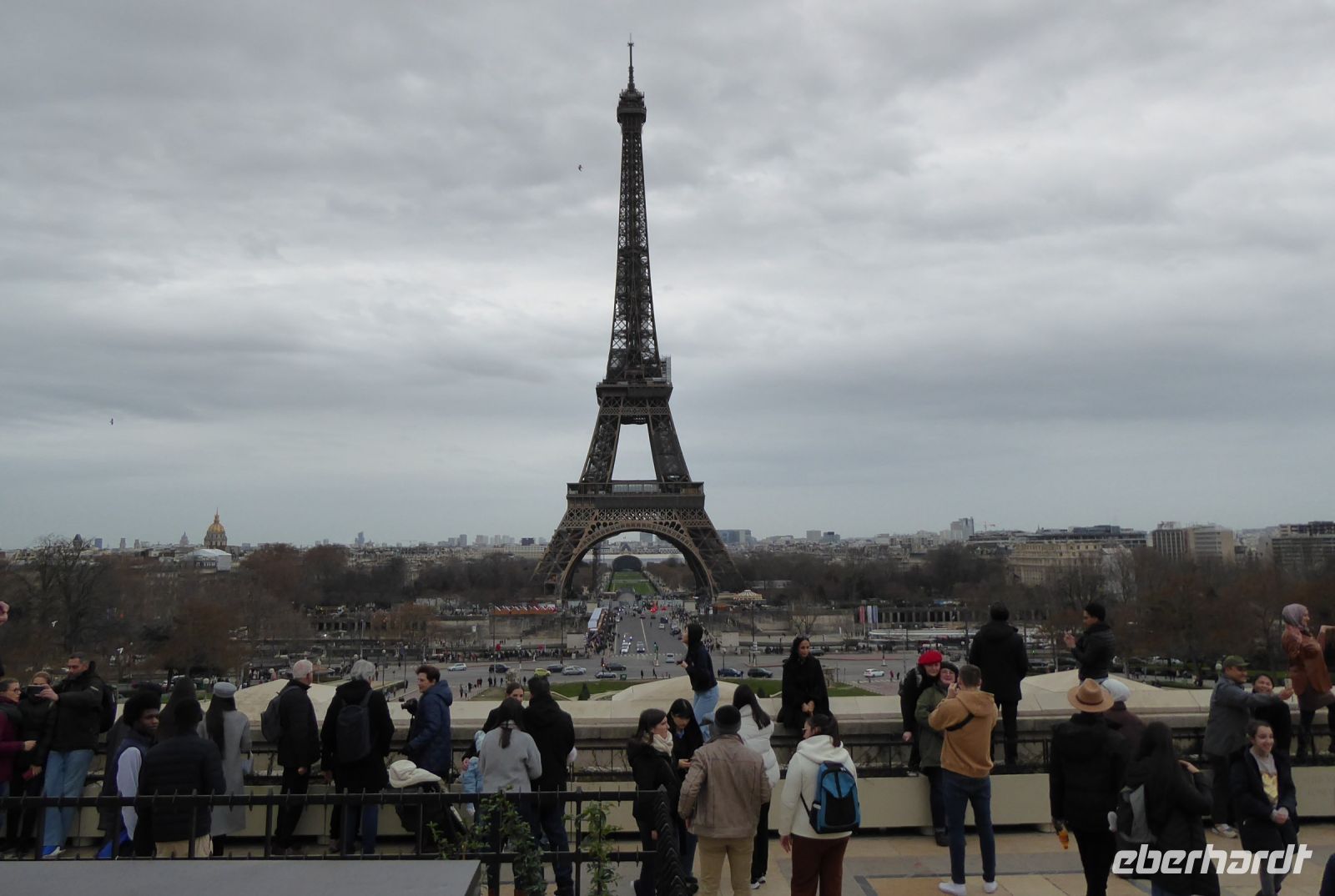 Tag 4 01.01.2023 Paris Silvesterreise, La tour Eiffel