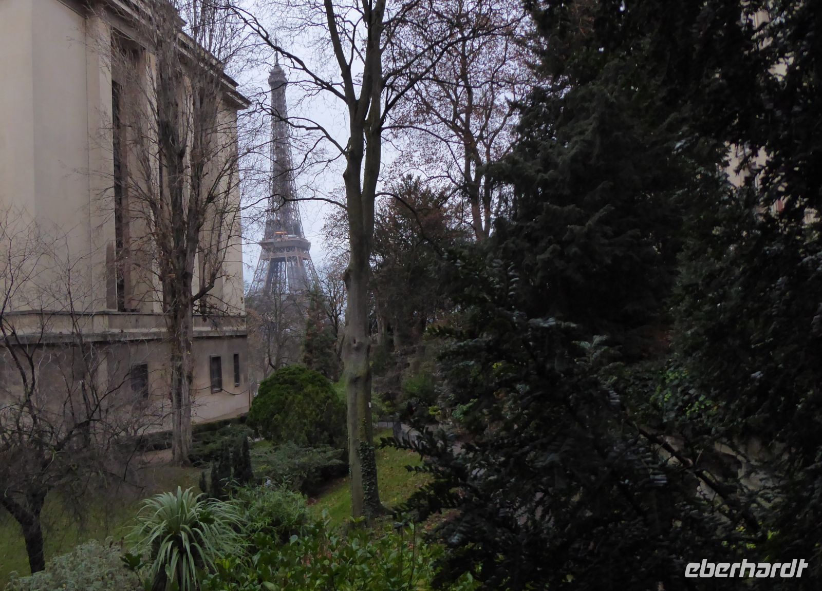 Tag 4 01.01.2023 Paris Silvesterreise, Jardin du Trocadéro