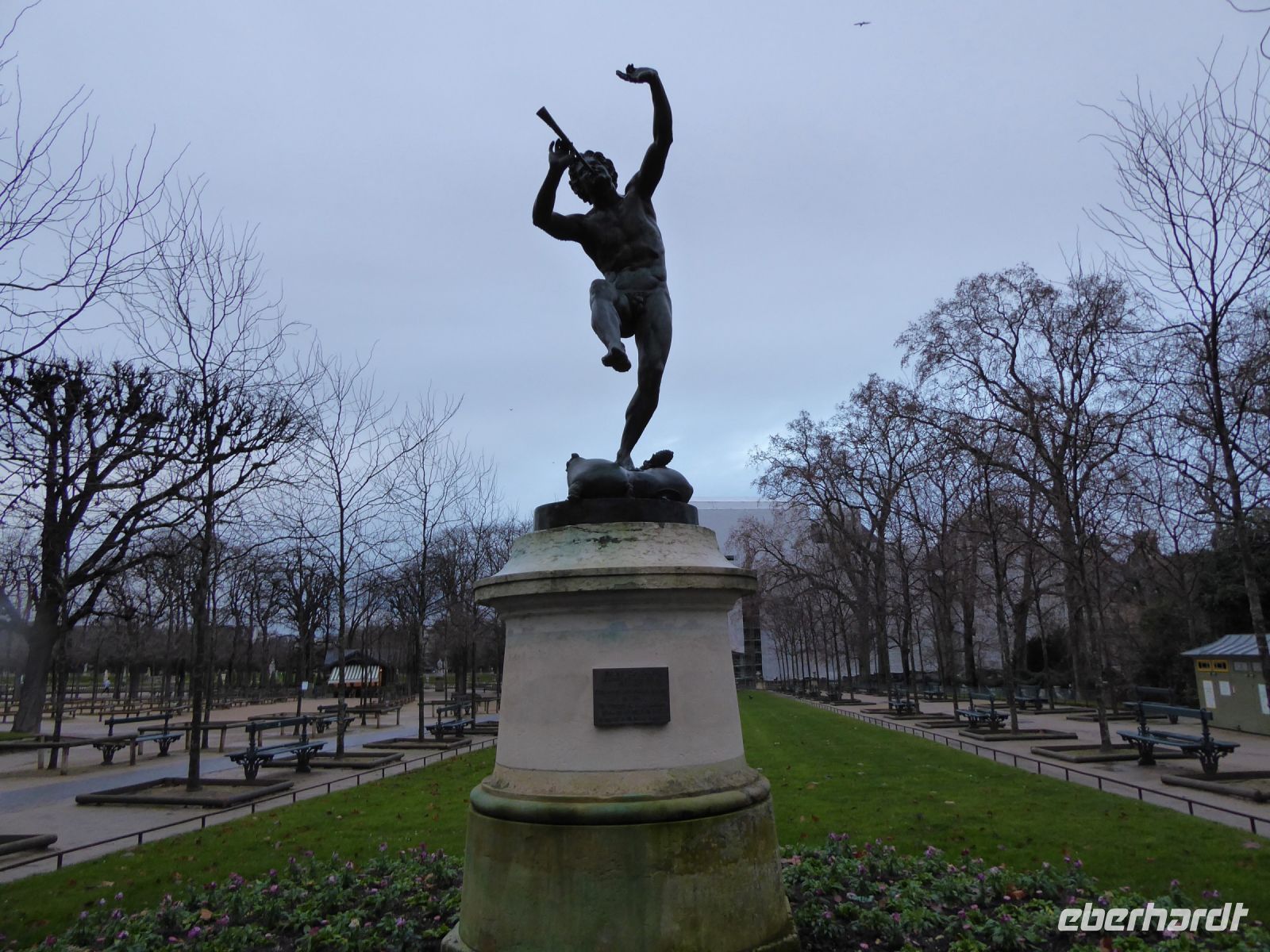 Tag 5 02.01.2022 Paris Silvesterreise, Faun, Jardin de Luxembourg