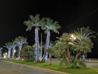 Tag 1  Promenade des Anglais bei Nacht