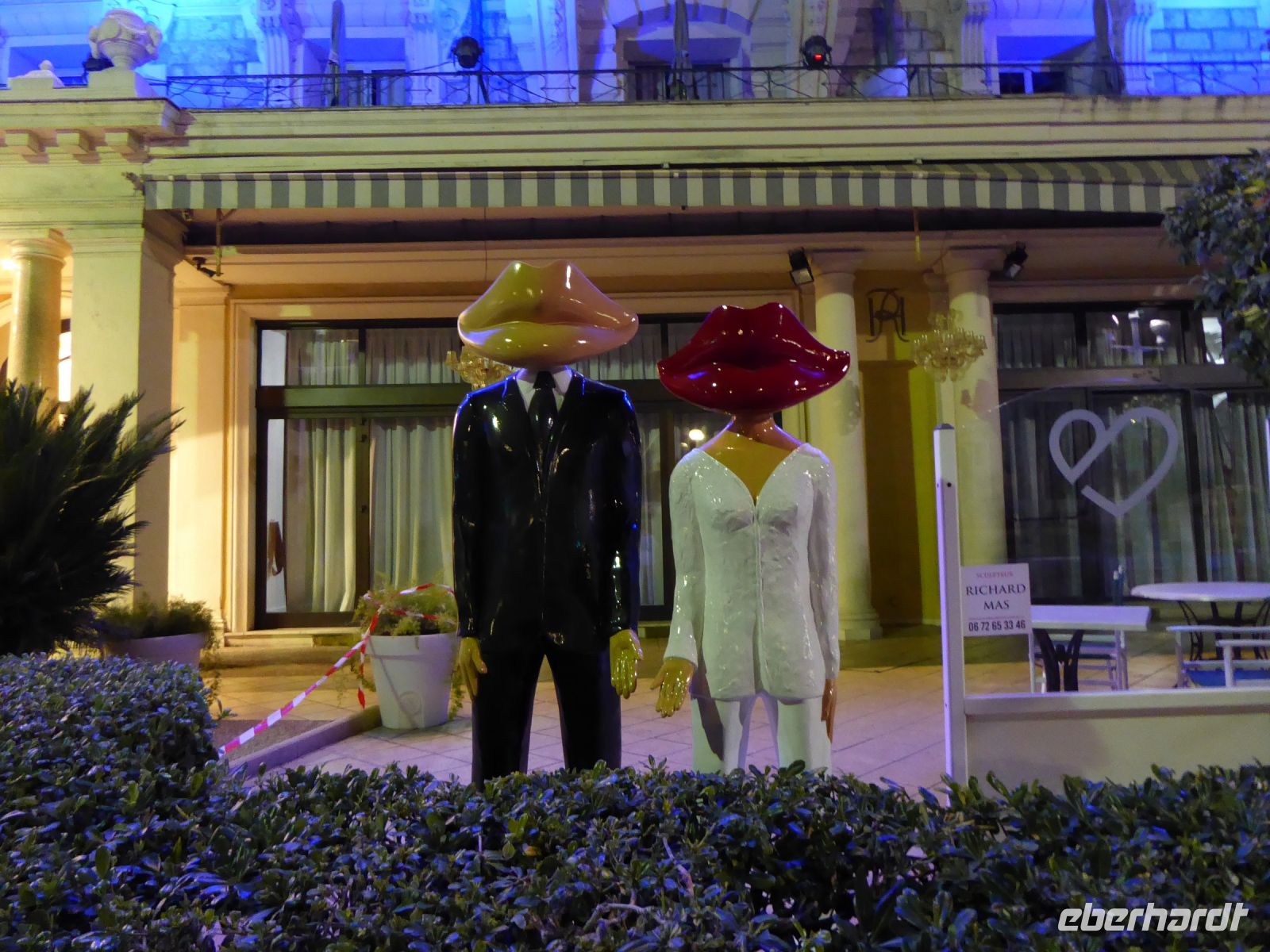 Tag 1 Nachtspaziergang in Nizza