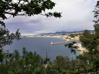 Tag 2 Stadtrundfahrt Nizza, Blick auf die Engelsbucht