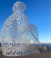 Tag 3 Antibes, Le Nomad von Jaume Plensa