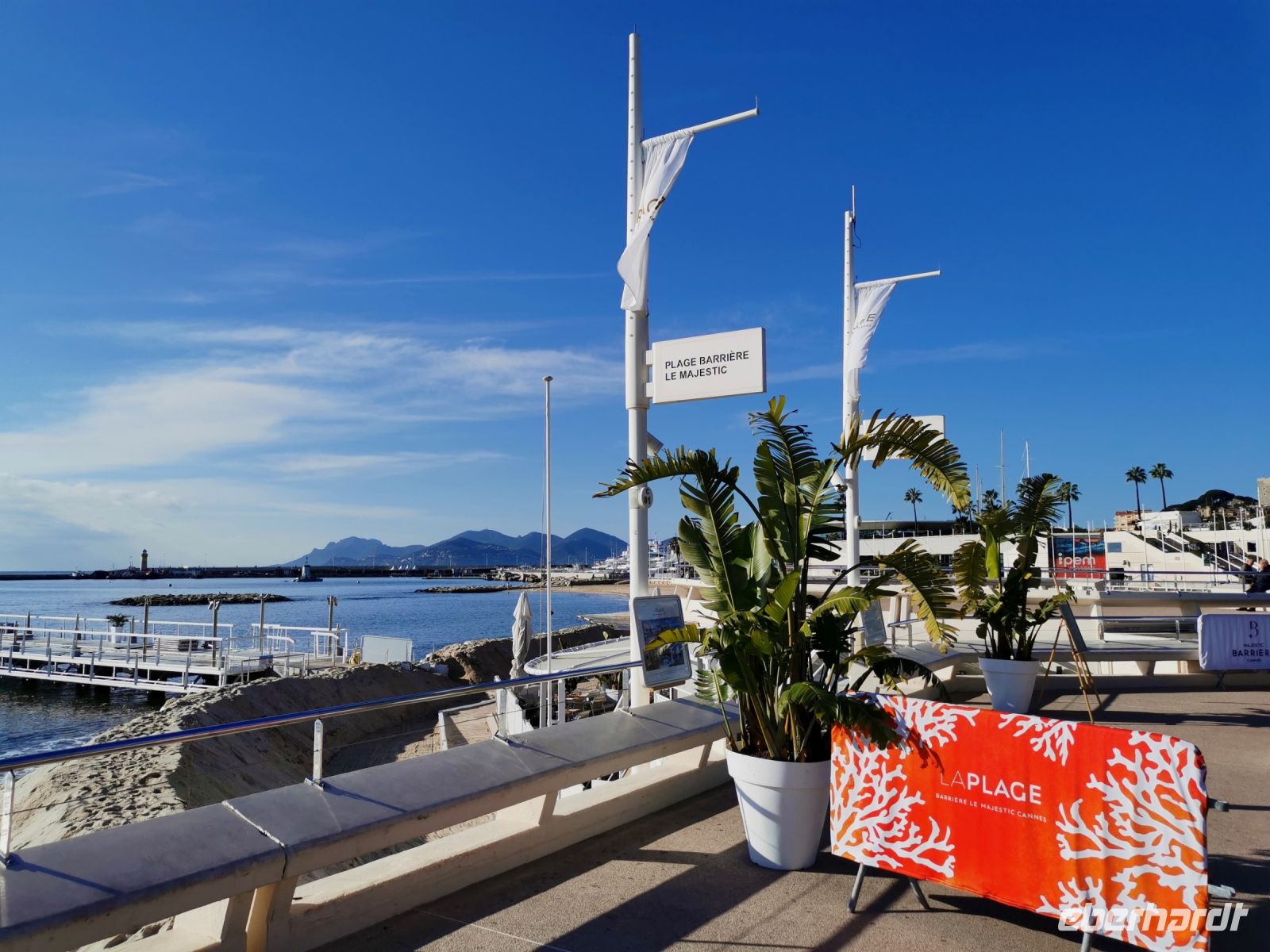 Tag 3 Cannes, Spaziergang entlang der Croisette, Promenade