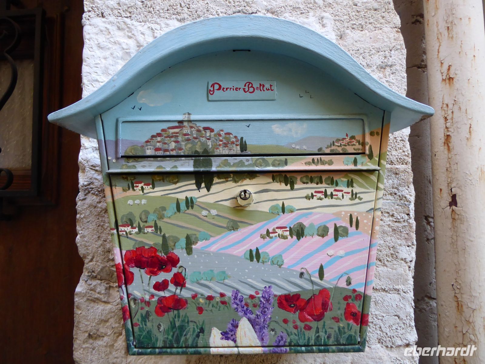 Tag 3 Saint Paul de Vence, Kunst-Briefkasten