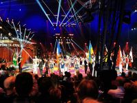 Tag 4 45. internationales Zirkusfestival, Einmarsch der Artisten