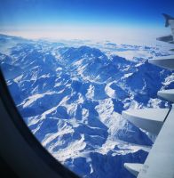 Tag 5  Rückflug über die Alpen