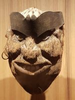 Kopf aus Kokosnuss, Marinemuseum Saint-Tropez