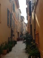 Straße in Saint-Tropez
