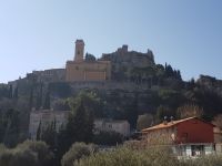 Burgruine und Kirche von Eze