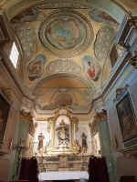 Innenraum der Himmelsfahrtkirche von Eze 