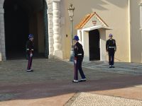 Ablösung der Wache vor dem Palast