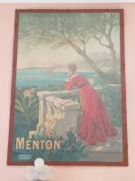 Werbeplakat für Menton