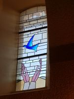 Glasfenster von Folon - Vogel 