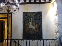 In der Hotellobby, Hotel St. Paul