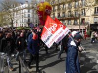 Tag 1 06.04.2023  Entdeckerspaziergang Rive Gauche, Großdemonstration