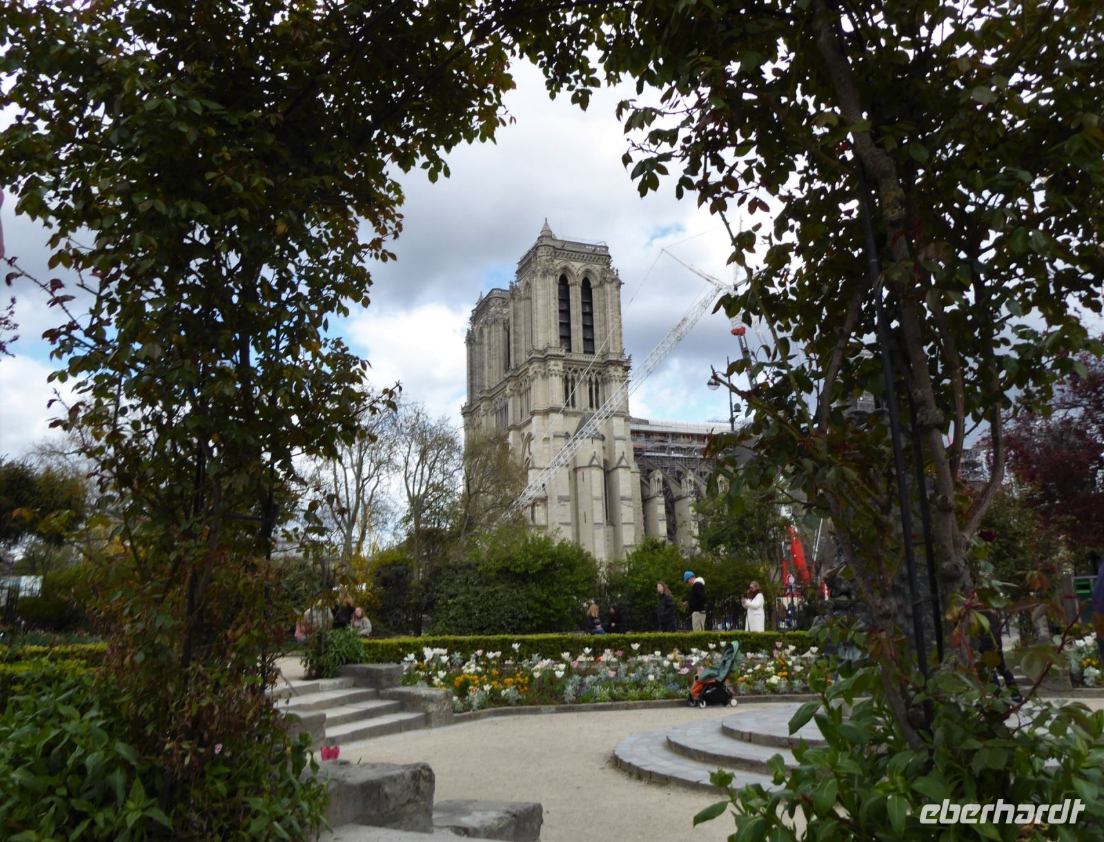 Tag 1 06.04.2023  Entdeckerspaziergang Rive Gauche, Nôtre Dame