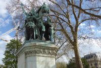 Tag 1 06.04.2023  Entdeckerspaziergang Rive Gauche, Kaiser Karl der Große