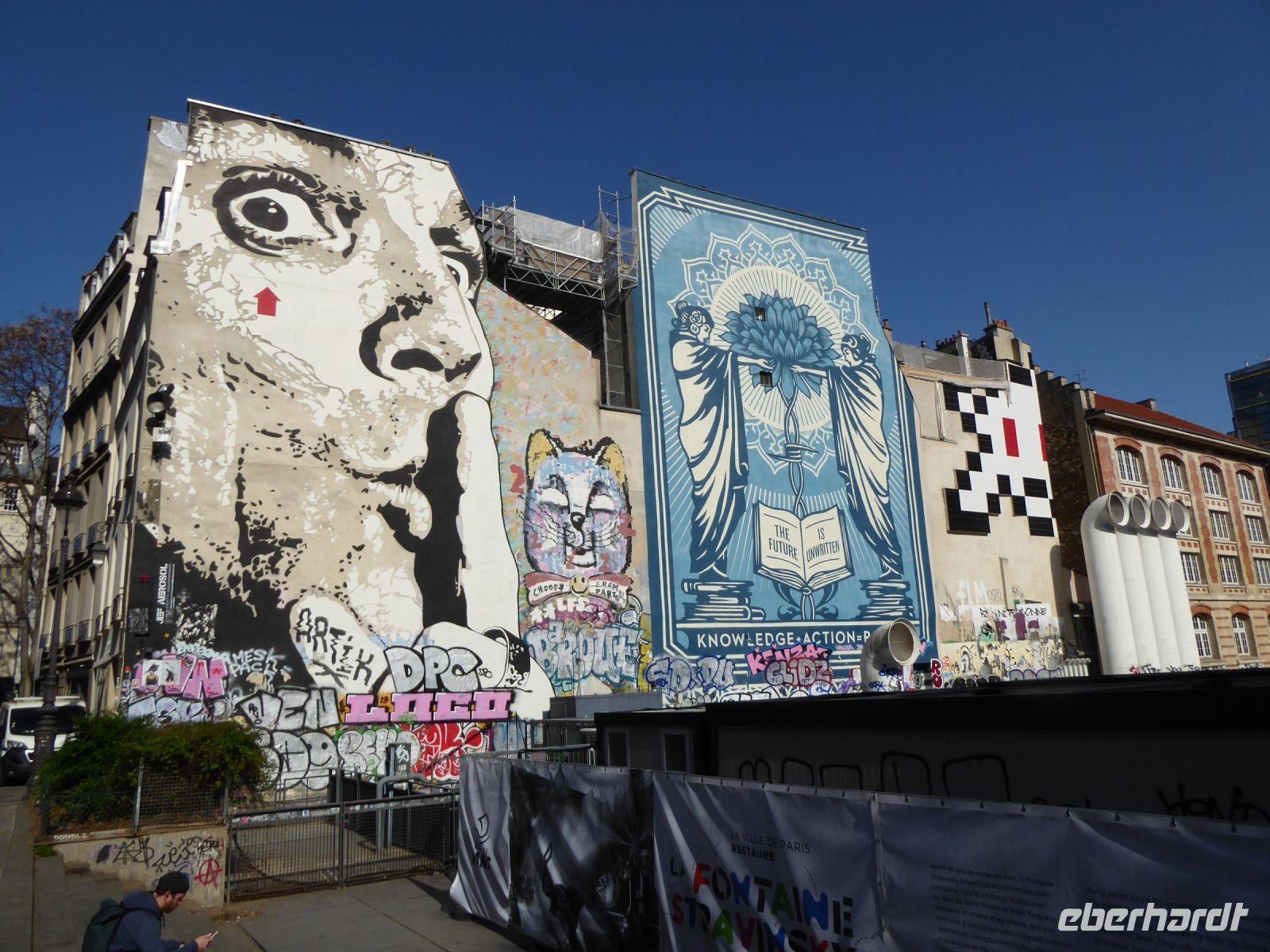 Tag 2 07.04.2023 Entdeckerspaziergang im Quartier Les Halles, Street Art